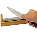 Premium Whetstone Knife Sharpener - 3000/8000 Grit Two Sided Wet Sharpening Stone - Bamboo Base & Flattening Stone