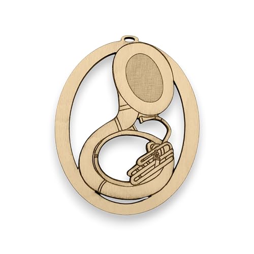 Personalized Sousaphone Ornament, Musician Christmas Ornament, Sousaphone Christmas Ornaments, Musician Gifts