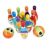 De sport parent-enfant - le jeu de bowling est facile à installer et amusant à jouer, adapté aux enfants qui jouent avec leur de bowling interactif