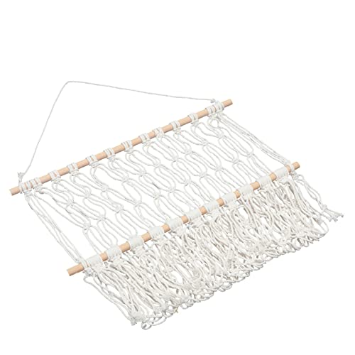 Toyvian 2 Unidades Cremalheira Tecida Estante De Macramê Cabides Para Decorar Rede De Boneca De Macr