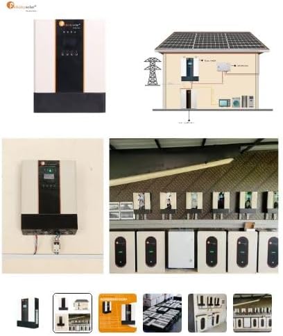 Felicity Solar IVEM3024 installation diagram and multiple units