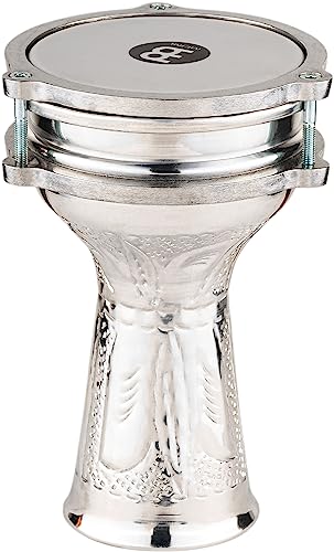 Meinl Percussion Mini Darbuka Egyptian Goblet Drum, Hand Hammered — Made in Turkey — Synthetic Head, 2-Year Warranty (HE-051)