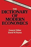 The Dictionary of Modern Economics