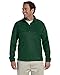 Harriton 8 oz. Quarter-Zip Fleece Pullover, 4XL, HUNTER