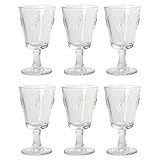 fleur de lys bulle 6 Stück La Rochère Weinglas Fleur de LYS 24cl (6er-Set)