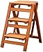 DASHADAO Indoor-Kletterhocker, zusammenklappbarer 3-Stufen-Stufenhocker, Leiterhocker, Haushaltstreppen-Esszimmerstuhl für Kinder und Erwachsene, Hausgartenwerkzeug