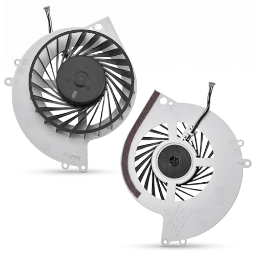 Ventilador Interno de Repuesto para 4-100 Ventilador de Refrigeración de CPU Consola de Juegos Refrigerador Portátil Placa Base de Metal con Recortes Precisos