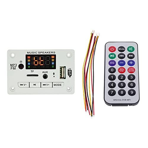 DC 5V / 12V MP3�f�R�[�_�{�[�hBluetooth�����R���t�����F
