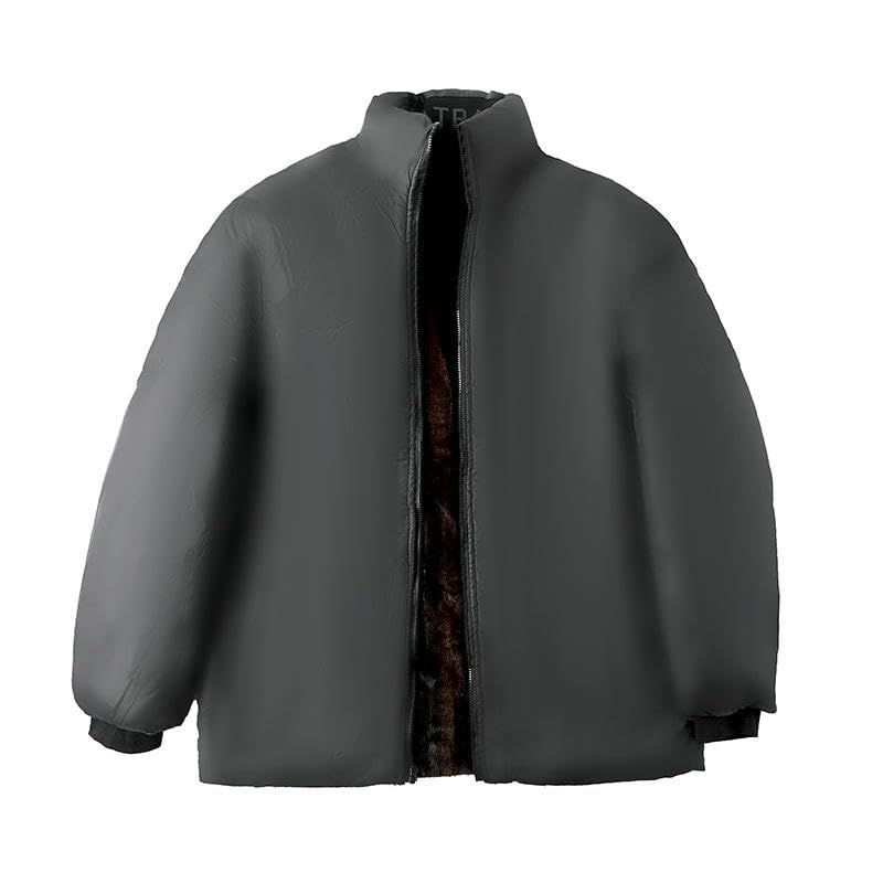 Chaqueta acolchada para hombre de invierno con capucha desmontable 3