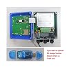 TUF-2000B Water Ultrasonic Flow Meter TS-2/TM-1/TL-1 Wall Mounted Type ModBus Protocol Optional SD Card Storage Liquid Flowmeter(Host TS-2 TM-1 TL-1)