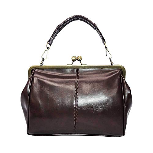 SHUIZAI Handtasche Tasche Tragetasche, Einseitige Schulter, Kurbeltasche 27 * 13 * 14cm/Kaffeetasse.