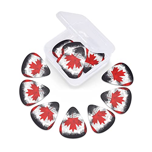 Médiators de guitare Paquet de 12 médiators de drapeau canadien pour guitare électrique Guitare acoustique Diverses… - Les Beatles, Paul McCartney, John Lennon, RIngo Starr, George Harrison Médiators de guitare Paquet de 12 médiators de drapeau canadien pour guitare électrique Guitare acoustique Diverses… – Image 6
