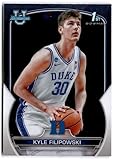 2022-23 Bowman University Chrome #47 Kyle Filipowski 1st Bowman Duke Basketball Trading Card
