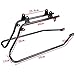 TCMT Black Saddlebag Saddle bag Conversion Brackets Fits For Harley Davidson Fit For Harley Heritage Softail Softail Deluxe 1984-2017 Except for Deuce Models Softail Slim Fatboy