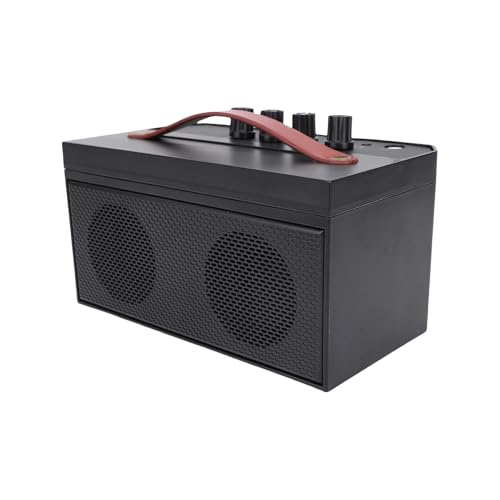 30W Guitar Amplifier, BT 5.0 Combo with Reverb & Headphone Jack, Compact Acoustic Guitar Amp for Practice, Home Use, Small Venues & Street Performances