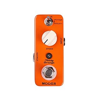 Versatile phase shifter with a full analog circuit, which produces a warm, deep, rich phasing tone Vintage mode: 1974 vintage phasing tone, warm and psychedelic Modern mode: Modern feeling phaser, rich and deep Very small and exquisite - Great for co...