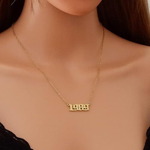 Angel Acccessories 3 Pack Birth Year Accessory (Necklace, Ring, Bracelet) For Women And Men, (1989) #TOP2