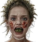 Fxe Faux Studio Evil Fungi Wound 2-PC Zombie Halloween Latex Prosthetic Appliance.