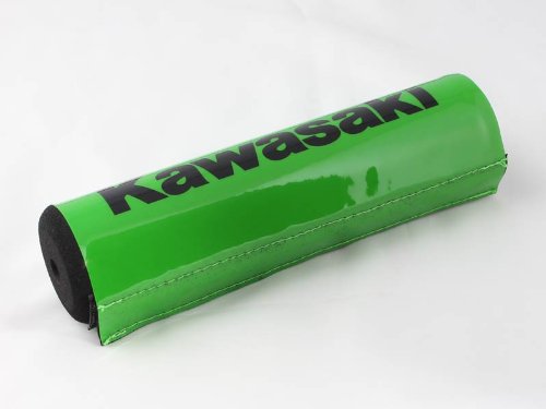 Professional Cool Original Design Crossbar Handlebar Protector Pads For Atvs Dirt Bikes Motorcycles 7.9" Long (Kawasaki Black) #TOP1