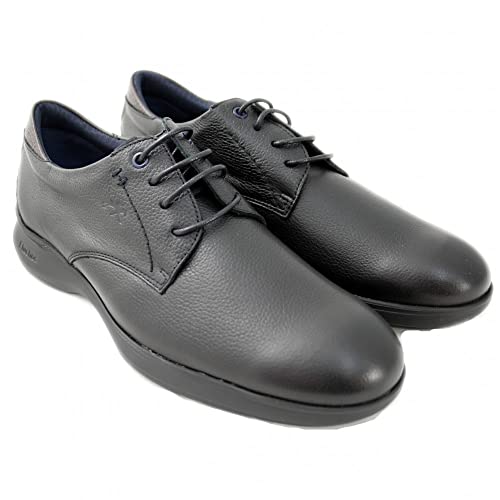 Zapato casual Fluchos m-f1330 negro, calzado pala lisa cómodo y elegante 7