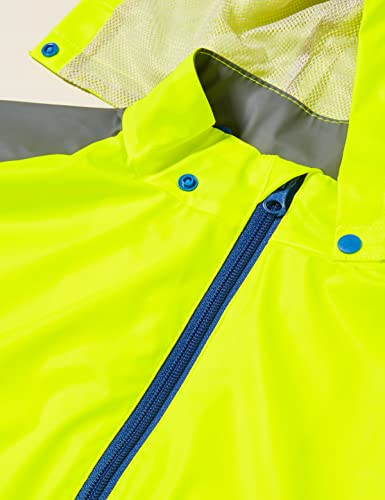 Playshoes Unisex Kinder Wasserdichte Funktions-jacke 3 In 1 Regenmantel Regenjacke Regenbekleidung, neongelb,80 – Ansicht 2