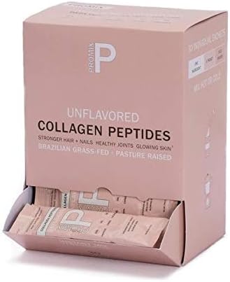 Collagen Peptides Joint Health Supplement: Unflavored Drink Mix Powder - Structure & Function Booster - Supplements Protein Production for Strong Healthy Bones (Unflavored, 30 Pack)