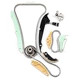 ECCPP Engine Timing Kit Chain Replacement for Volkswagen for Audi A3 A4 A5 A6 Allroad Q3 Q5 S3 TT Beetle Passat Jetta Eos GTI Tiguan Golf CC 2.0L L4 2008-2016