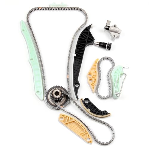 ECCPP Engine Timing Kit Chain Replacement for Volkswagen for Audi A3 A4 A5 A6 Allroad Q3 Q5 S3 TT Beetle Passat Jetta Eos GTI Tiguan Golf CC 2.0L L4 2008-2016