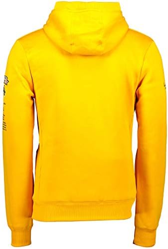 Geographical Norway Fagozip Heren Hoodie kangoeroezak - Sweatshirt Logo Pullover Hood Hoody Warm Lange Mouwen - Heren Lente Zomer Herfst Winter (Marineblauw 2XL), Marineblauw, XXL