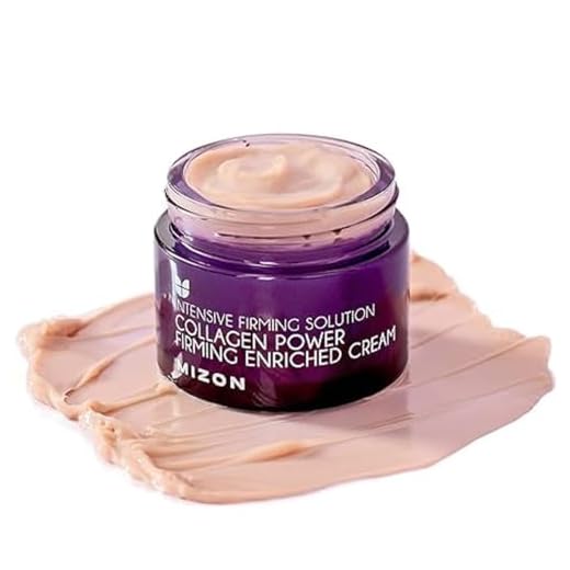 [Mizon] Crema Enriquecida con Colágeno Marino (50ml) Skincare coreano, 54% de colágeno marino, cuidado intensivo antienvejecimiento y líneas finas (Collagen Power Firming Enriched Cream)