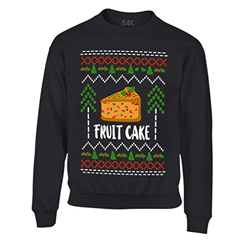 S4E Fruit Cake Ugly Christmas Crewneck Sweatshirt