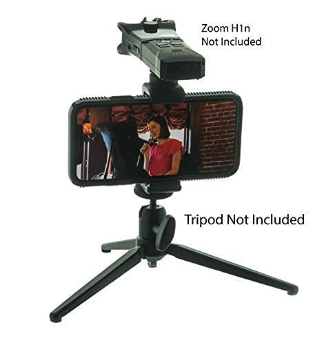 Square Jellyfish Jelly Grip Spring Cell Phone Tripod Mount - Cell Phone Tripod Adapter - Vertical And Horizontal Rotation - Iphone And Android Compatible (Mount Only) #TOP2