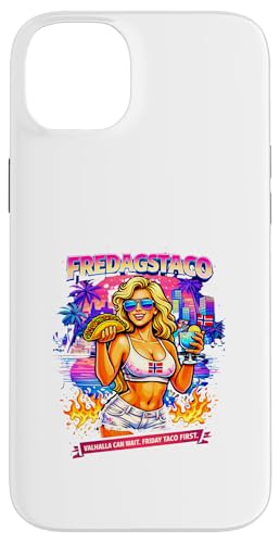 Fredagstaco Viking Design Valhala Can Wait Friday Taco �X�}�z�P�[�X iPhone 14 Plus �p