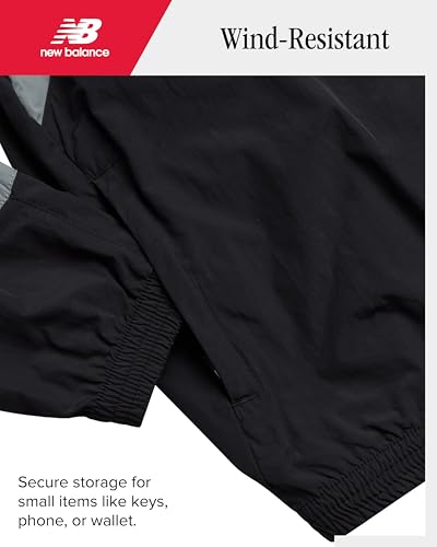 New Balance Boys Tracksuit Set - 2 Piece Athletic Woven Track Jacket and Youth Kids Boys Sweatpants Set (Sizes: 8-20)4