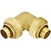 Jones Stephens C77428LF 1-1/4" PlumBite Push On 90 Elbow, Bag of 1