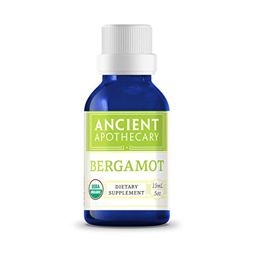 Bergamot Organic Essential Oil from Ancient Apothecary, 15 mL - 100% Pure and Therapeutic Grade