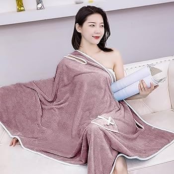 Image of MORADO� Microfiber Bathing Wearable Magic Towel /Bath Towel /Beach and Spa Bathrobe /Bathroom Towel Dress with Straps for Girls & Women 300 GSM