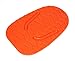 Orange 2 Pack Motorcycle Kickstand Plates | Kick Stand Plate Pad Base For Motorcycle motor Dirt Bike Perfect for parking on hot asphalt and soft surfaces Multicolor
