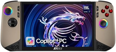 MSI Claw 8 AI+ A2VM-029IT, Console Gaming 8" 120Hz FHD+, Intel Core Ultra 7 258V, Intel Arc, 32GB LPDDR5x 8533MHz, 1TB PCIe Gen4, Wi-Fi 7, Win 11 Home [Garanzia ITA]