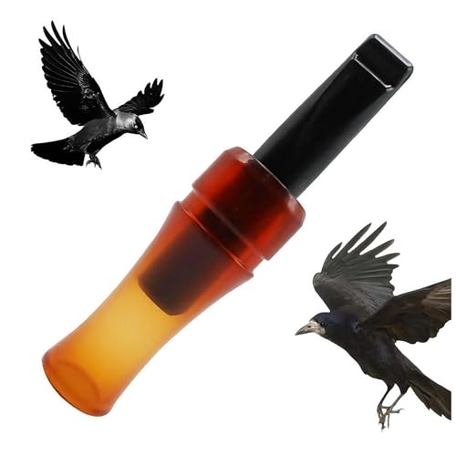 Crow Caller to Attract Crows – Realistic Raven & Crow Decoy Caller – Portable Bird Luring Whistle for Hunters, Beginners & Professionals – Outdoor Wildlife Attractor for Hunting, Birdwatching(1PCS)