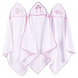 【Paketinhalt】: Babyhandtuch mit 3 Stickereien. Die Größe des Babybadetuchs beträgt 30 