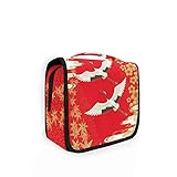 Großes Fassungsvermögen: Passend für fast alle Ihre Reisegröße Toilettenartikel wie Shampoo, Zahnbürste und Zahnpasta, Rasierer, Rasiercreme, Conditioner, Duschgel, Körperöl, Gesichtslotion, etc.