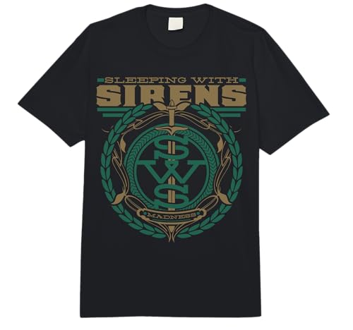 Sleeping with Sirens - Green Madness - Official Merchandise Comfort Colors Adult Heavyweight T-Shirt