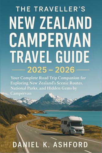 The Traveller's New Zealand Campervan Travel Guide 2025 - 2026: Your Complete Road Trip Companion for Exploring New Zealand’s Scenic Routes, National Parks, and Hidden Gems by Campervan