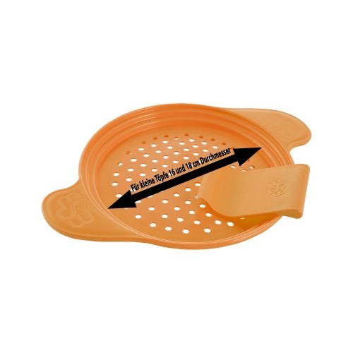 Muxel - Grattugia brevettata Das Kleine Spätzlewunder per fare gli spätzle Orange