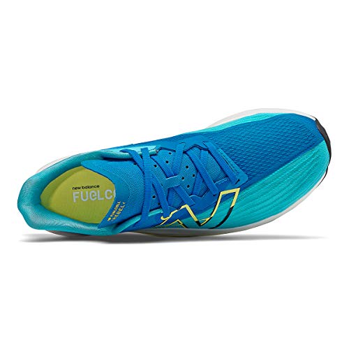 New Balance New Balance Men's FuelCell Rebel V2 Speed Running Shoe, Virtual Sky/Wave, 8 Medium