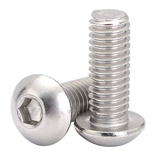 Vis à tête cylindrique M5-0,8 x 25 mm inox 304 pour réparer vos équipements de maison et jardin