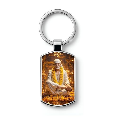 Image of Premium Printed Metal Keychain for Men & Women | High-Definition Artwork Print | Durable Key Ring for Car, Bike, Home & Office Keys | Stylish Decorative Key Holder Gift
