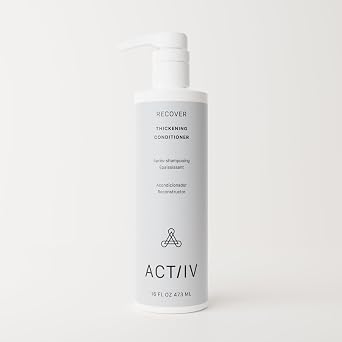 ACTIIV Recover Thickening Conditioner (Unisex) | Supports Optimal Hair Care and Recovery, Strengthens & Hydrates, Promotes Thicker Fuller Hair, Plant-Based, Color-Safe, All Hair Types