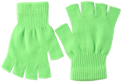 Boland 23618 Guantes sin Dedos, Verde, Talla única